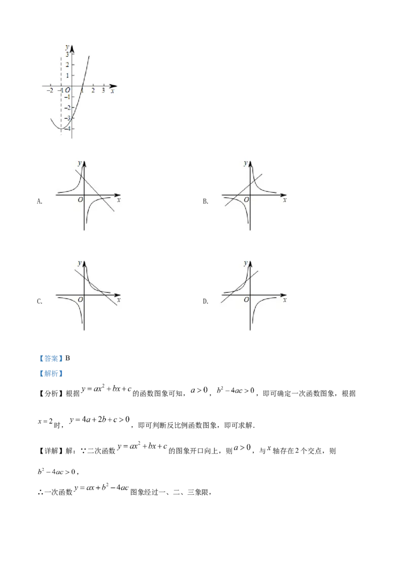 精品解析：2022年黑龙江省绥化市中考数学真题（解析版）_中考真题_2.数学中考真题2015-2024年_2022中考数学真题145份13