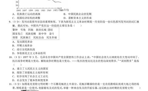 山东历史-试题_1.高考2025全国各省真题+答案_00.2025各省市高考真题及答案（按省份分类）_13、山东卷（9科全）_历史