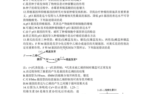 广东省深圳市宝安区2024届高三上学期期末考试（金太阳24-256C）生物_2024届广东省深圳市宝安区高三上学期期末考试（金太阳24-256C）