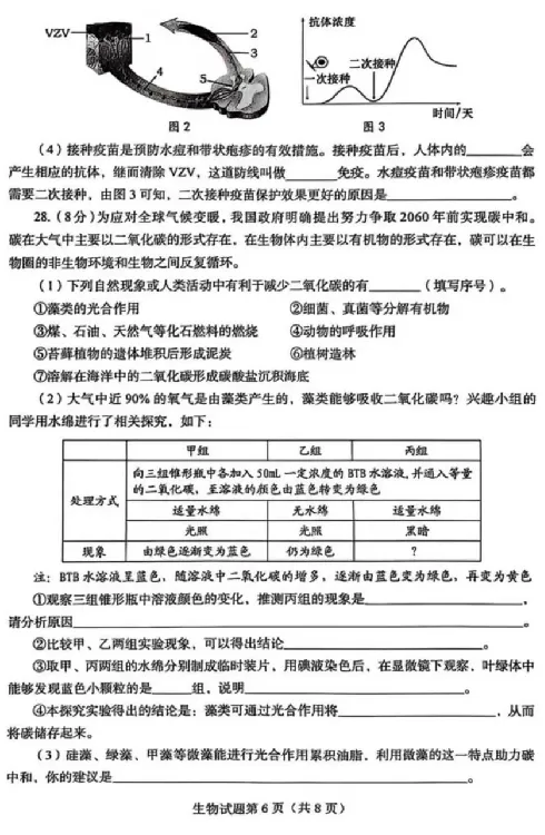 2025烟台中考生物真题试卷_2025全国各地《中考真题试卷及答案》_2025烟台中考真题及答案