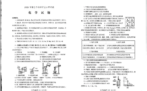 2025烟台中考化学真题试卷_2025全国各地《中考真题试卷及答案》_2025烟台中考真题及答案
