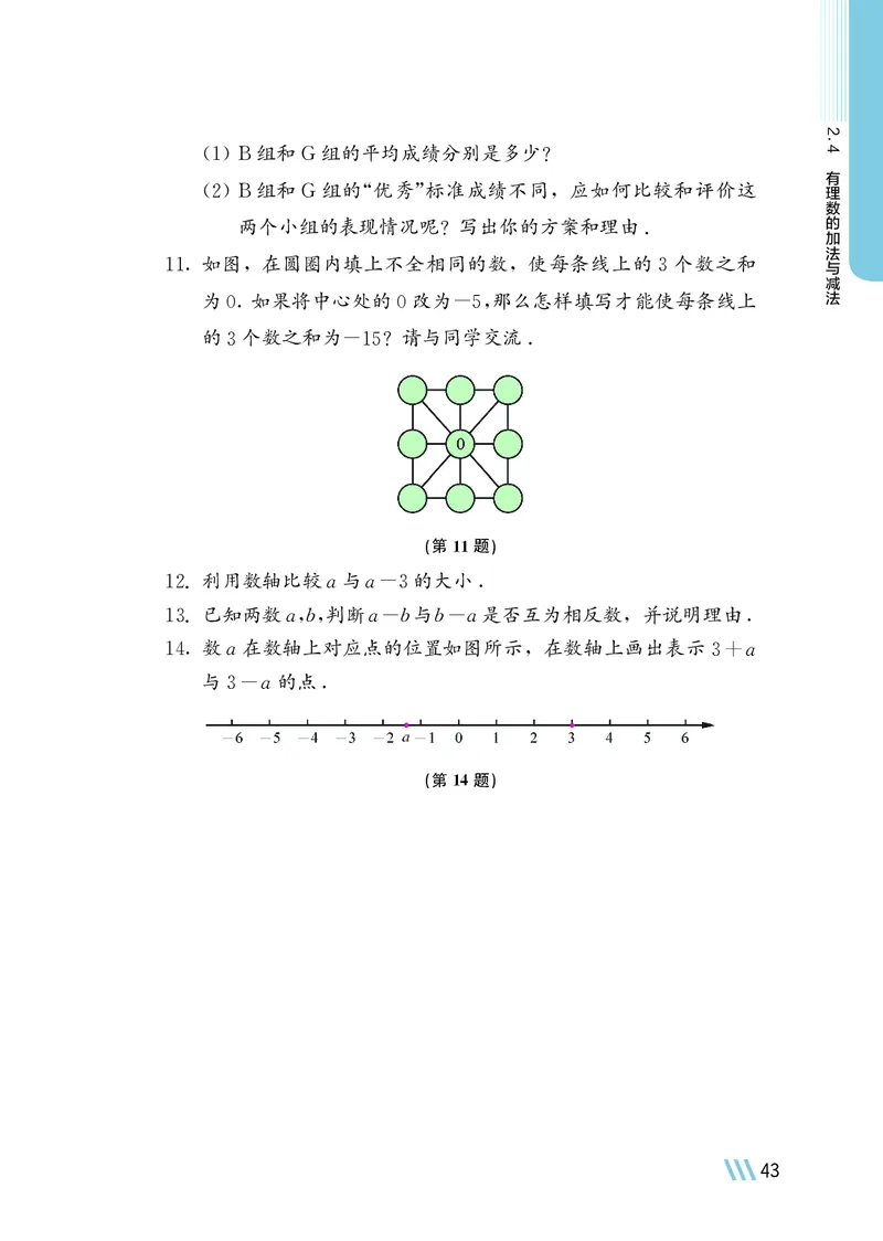 苏教版7年级数学上册高清教材_4-教培资料-26年最新资料-同步更新_初中高中教资_03科三专项（进去保存报考的学科即可）_02科三专项（笔记真题思维导图教学设计版本二）