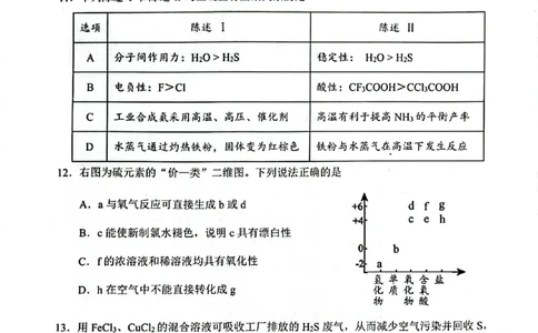 广东省深圳市罗湖区2024届高三上学期期末质量监测化学_2024届广东省深圳市罗湖区高三上学期期末质量监测