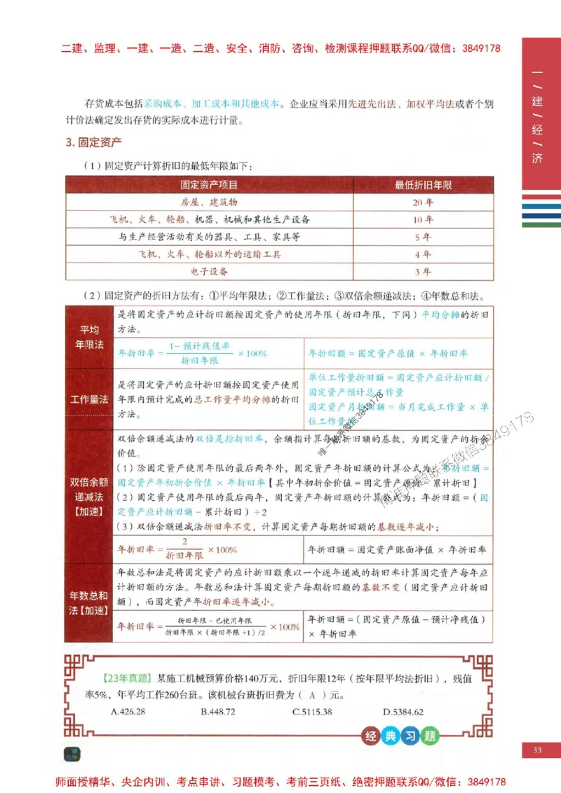 2025年一建-经济-四色笔记高清_2026年一级建造师_2026年一建经济_2025年一建经济SVIP_01-精华文档✿电子教材✿历年真题_18-经济《新版-四色笔记》SMR推荐