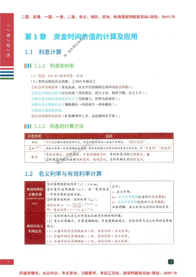2025年一建-经济-四色笔记高清_2026年一级建造师_2026年一建经济_2025年一建经济SVIP_01-精华文档✿电子教材✿历年真题_18-经济《新版-四色笔记》SMR推荐