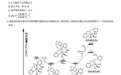 重庆实验外国语学校2025-2026学年度（上）高2026届11月月考（五）化学_251126重庆实验外国语学校2025-2026学年度（上）高2026届11月月考（五）（全科）