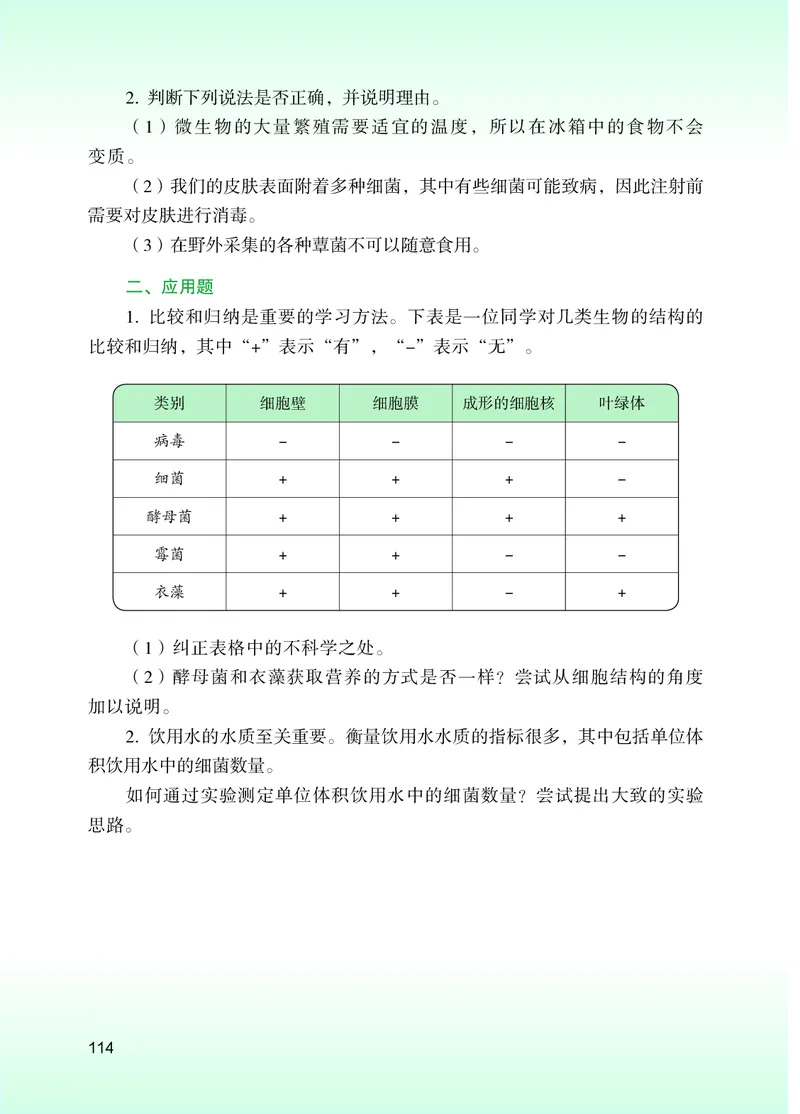 苏教版7年级生物上册高清教材_4-教培资料-26年最新资料-同步更新_初中高中教资_03科三专项（进去保存报考的学科即可）_02科三专项（笔记真题思维导图教学设计版本二）