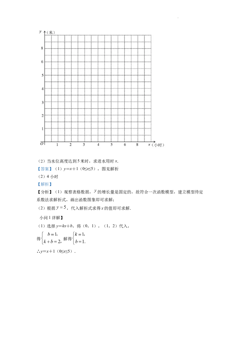 精品解析：2022年浙江省绍兴市中考数学真题（解析版）_中考真题_2.数学中考真题2015-2024年_2022中考数学真题145份13
