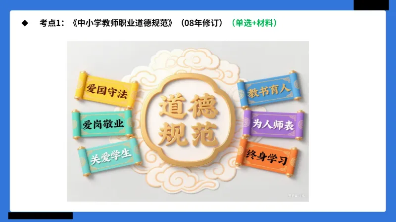 科一幼儿园教师观+道德模板_4-教培资料-26年最新资料-同步更新_幼儿教资_幼儿冲刺急救包_5.L姨冲刺70分[急救班]_幼儿冲刺抢分课（25下急救班）_科一_配套讲义