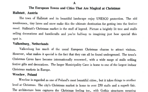 贵阳一中高三1月英语试卷_2024届贵州省贵阳市第一中学高三上学期适应性月考（五）_贵州省贵阳市第一中学2024届高三上学期适应性月考（五）英语