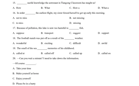 精品解析：2023年辽宁省营口市中考英语真题（原卷版）_中考真题_3.英语中考真题2015-2024年_2023中考英语真题7.20_精品解析：2023年辽宁省营口市中考英语真题
