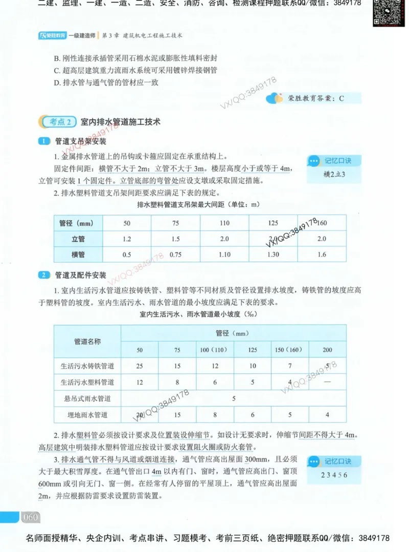 荣胜讲义-机电_2026年一级建造师_2026年一建机电_2025年一建机电SVIP_01-精华文档✿电子教材✿历年真题_50-机电《RS精讲伴侣》王峰推荐