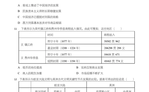 高二期末历史试卷_2025年7月_250709湖南省长沙市岳麓实验中学2024-2025学年高二下学期7月期末考试_湖南省长沙市岳麓实验中学2024-2025学年高二下学期7月期末考试历史Word版含解析