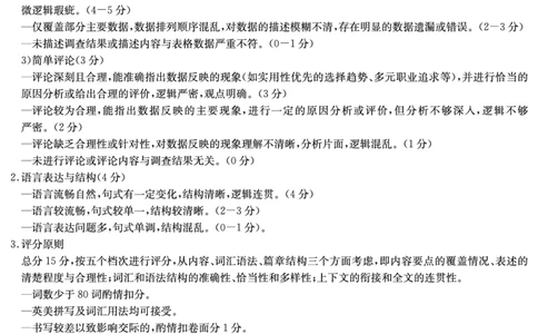 英语试卷（高二下期末联考）答案_2025年7月_250705湖南新高考教学教研联盟暨长郡二十校联盟2025年高二年级下学期期末联考（全科）