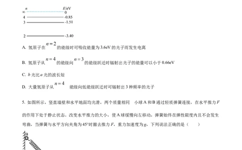 精品解析：天津市红桥区2025-2026学年高三上学期11月期中物理试题（原卷版）_2025年11月_251116天津市红桥区2025-2026学年高三上学期11月期中考试