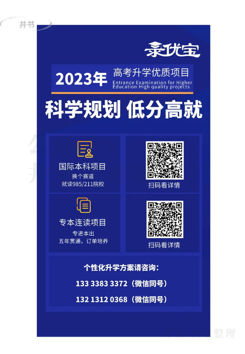4本科二批--2023河南理科_1.高考2025全国各省真题+答案_必看高考志愿填报价值2999_高考志愿填报_13-河南_河南全套_往年版本_理科招生