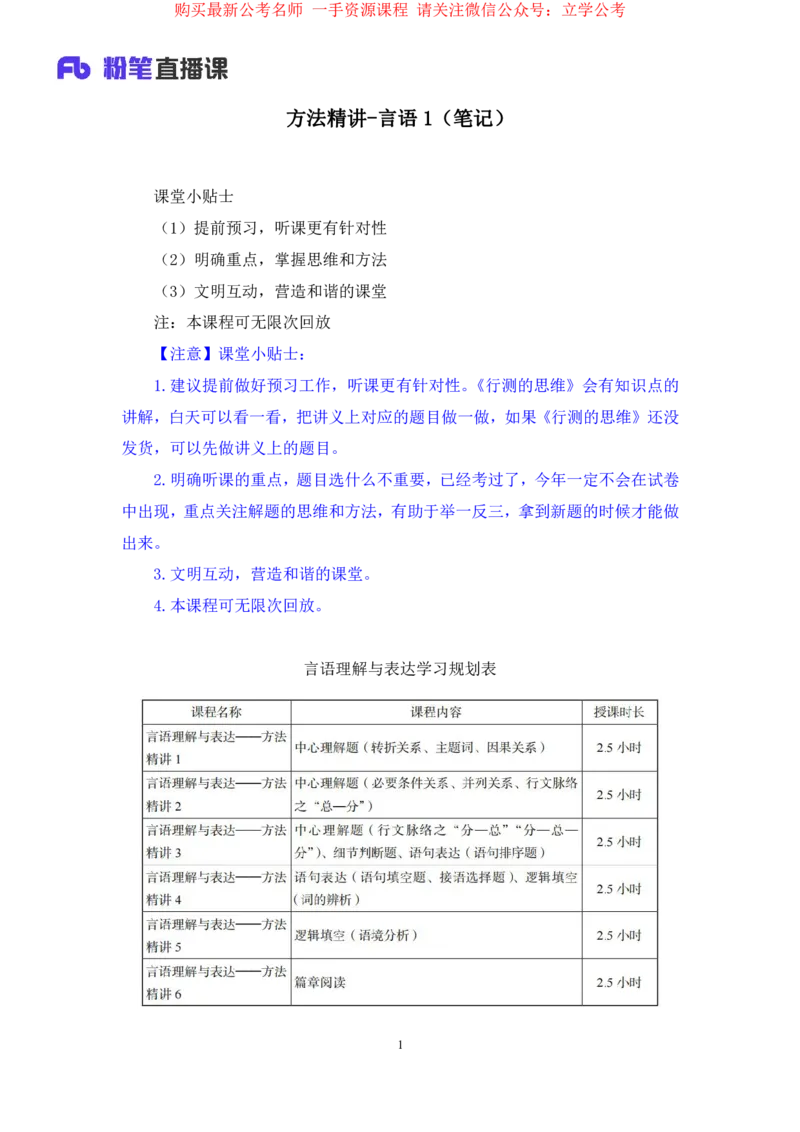 言语1_2026考公资料_（10）粉笔_2025粉笔国考省考980（课＋笔记）_粉笔980（25多省）_22025FB江苏省考980系统班_1.方法精讲_笔记_全（6）言语