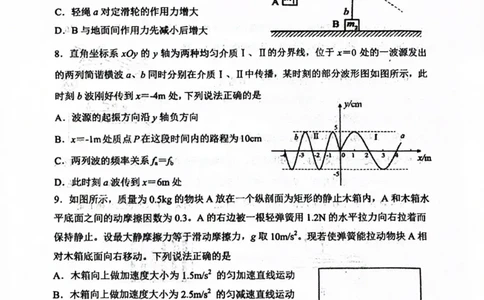 辽宁省大连市2024-2025学年高二下学期期末考试物理试卷（含答案）_2025年7月_250721辽宁省大连市2024-2025学年高二下学期期末考试（全科）
