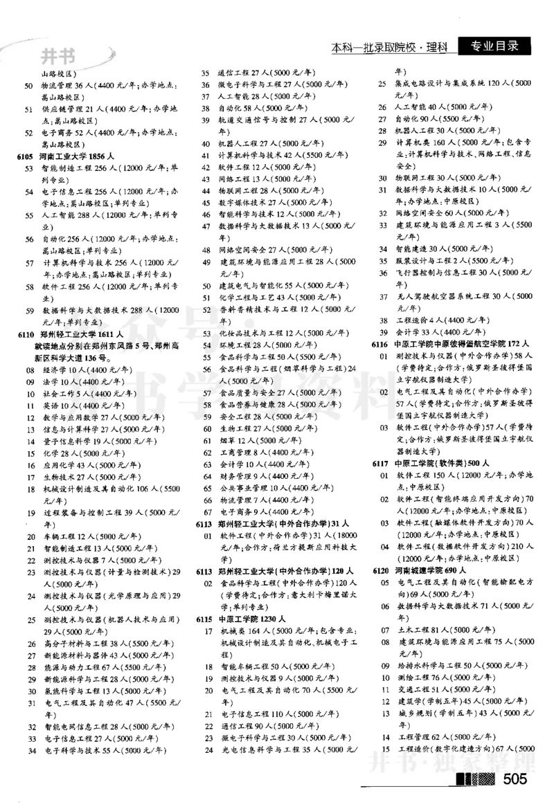2024河南理科完整版_1.高考2025全国各省真题+答案_必看高考志愿填报价值2999_高考志愿填报_13-河南_河南全套