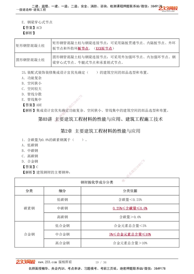 1-3_2026年一级建造师_2026年一建建筑_2025年一建建筑SVIP_03-习题精析✿实战特训✿模考通关_09-建筑《蓝宝典优题班》江凌俊233_讲义