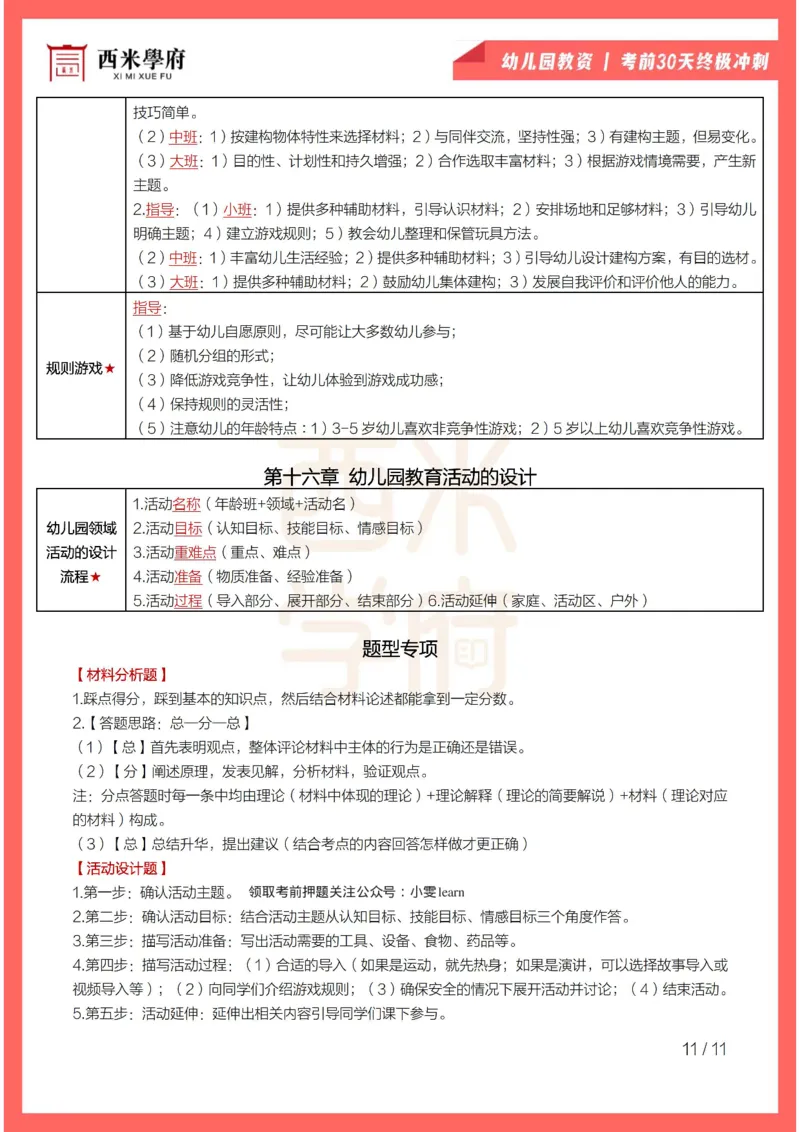 考前30天终极冲刺幼儿保教知识与能力_4-教培资料-26年最新资料-同步更新_幼儿教资_04电子档资料_03幼儿考前30天终极冲刺