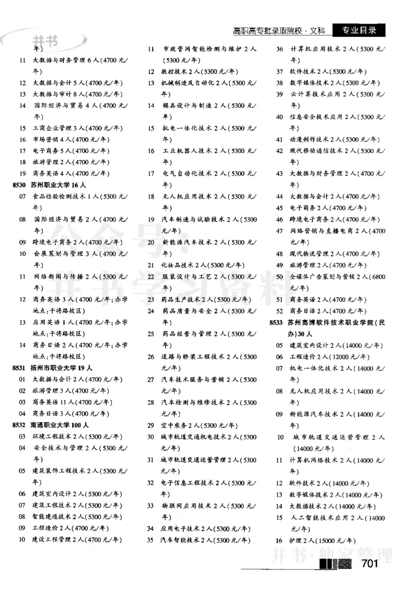 5高职高专(专科)--2023河南_1.高考2025全国各省真题+答案_必看高考志愿填报价值2999_高考志愿填报_13-河南_河南17-23年_河南招生之友全套_往年版本_文科招生