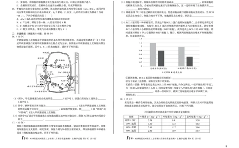 8K生物学（B卷）1号卷&middot;A10联盟2026届高三上学期11月期中质量检测生物学B_2025年11月_251115安徽省A10联盟2026届高三上学期11月期中质量检测（全科）