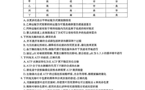生物_2025年6月_250613河北省2025年高二年级第二学期期末模拟检测（全科）(1)_河北省2024-2025学年高二下学期期末模拟检测生物试题