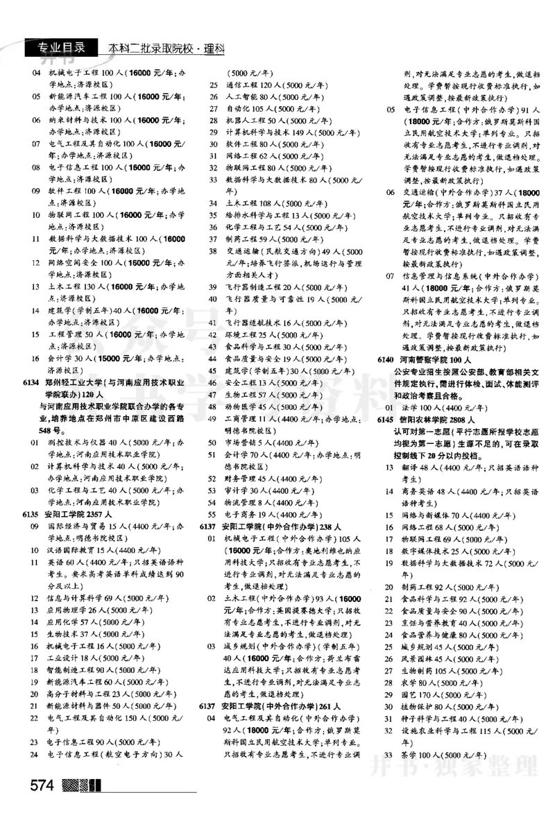 2024河南理科完整版_1.高考2025全国各省真题+答案_必看高考志愿填报价值2999_高考志愿填报_13-河南_河南17-23年_河南招生之友全套