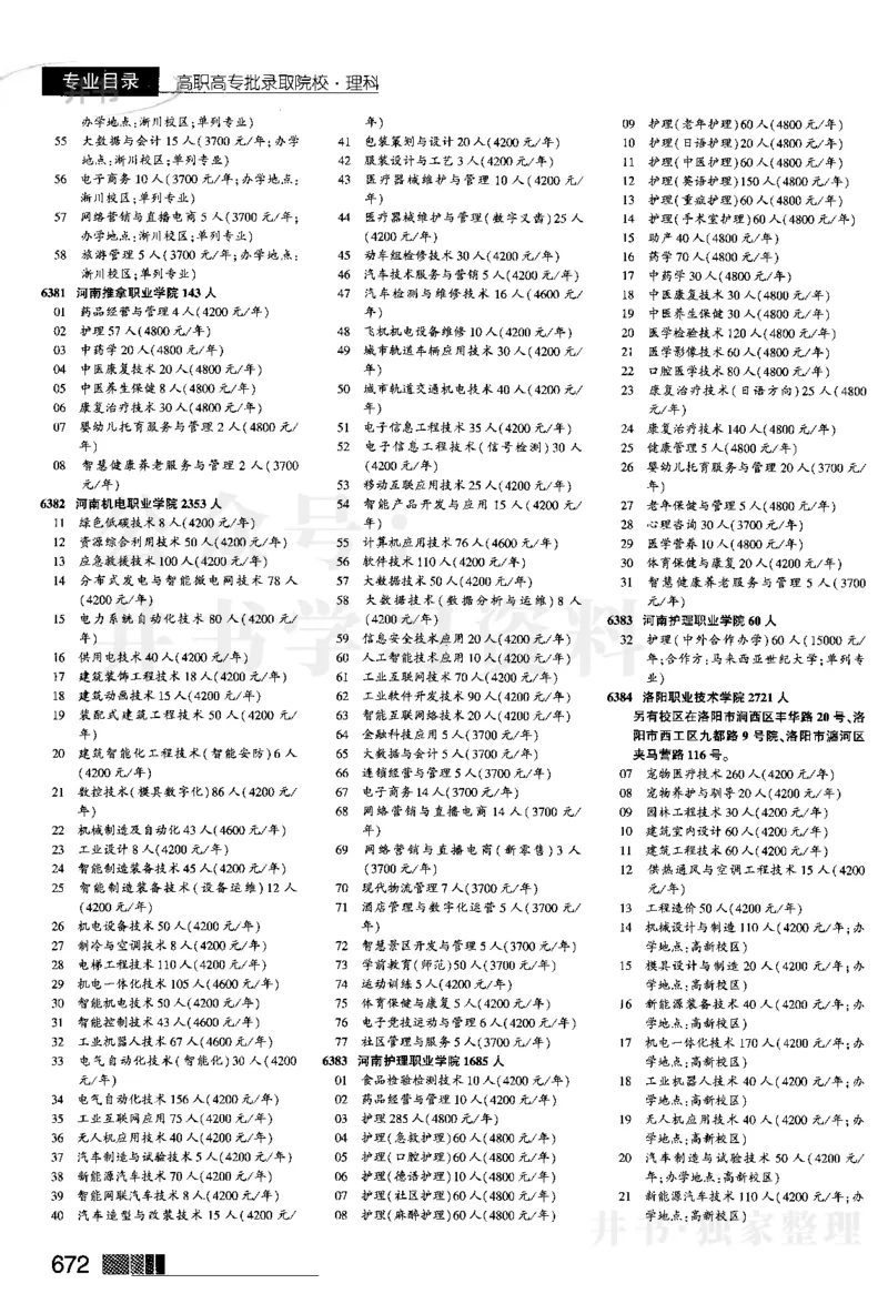 2024河南理科完整版_1.高考2025全国各省真题+答案_必看高考志愿填报价值2999_高考志愿填报_13-河南_河南17-23年_河南招生之友全套