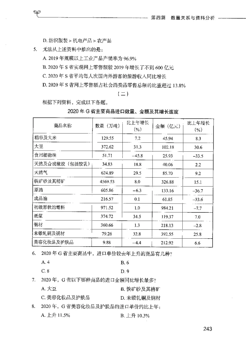 行测模考2000题（第三册）_26吉林考备考资料包_11省考刷题包_24行测模考2000题