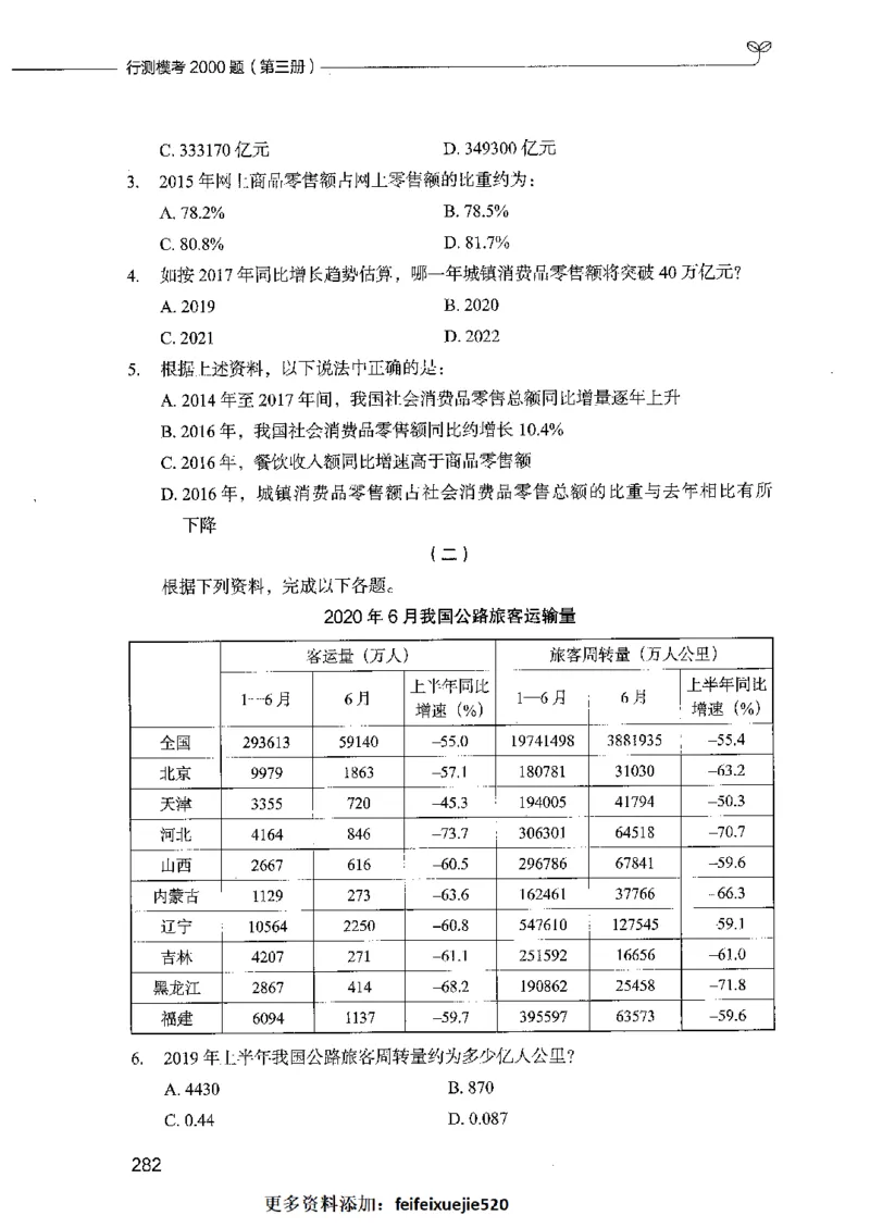 行测模考2000题（第三册）_26吉林考备考资料包_11省考刷题包_24行测模考2000题