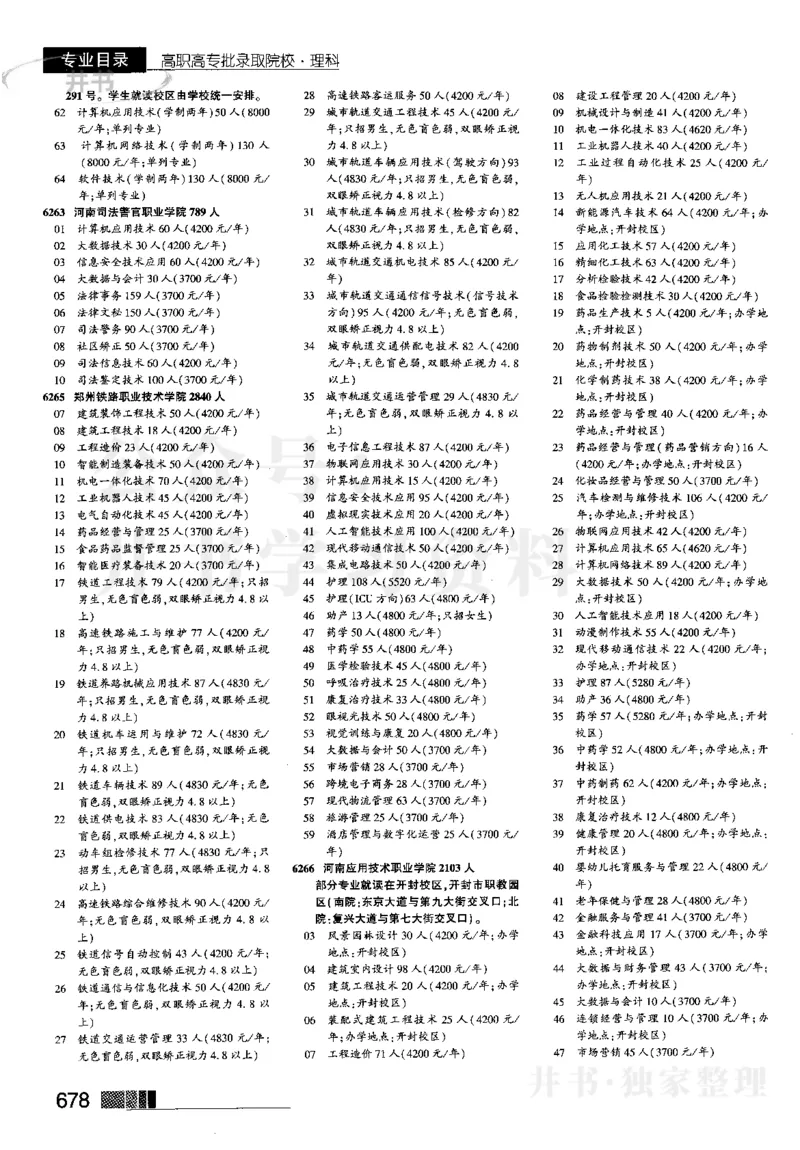 5高职高专(专科)--2023河南理科_1.高考2025全国各省真题+答案_必看高考志愿填报价值2999_高考志愿填报_13-河南_河南全套_往年版本_理科招生