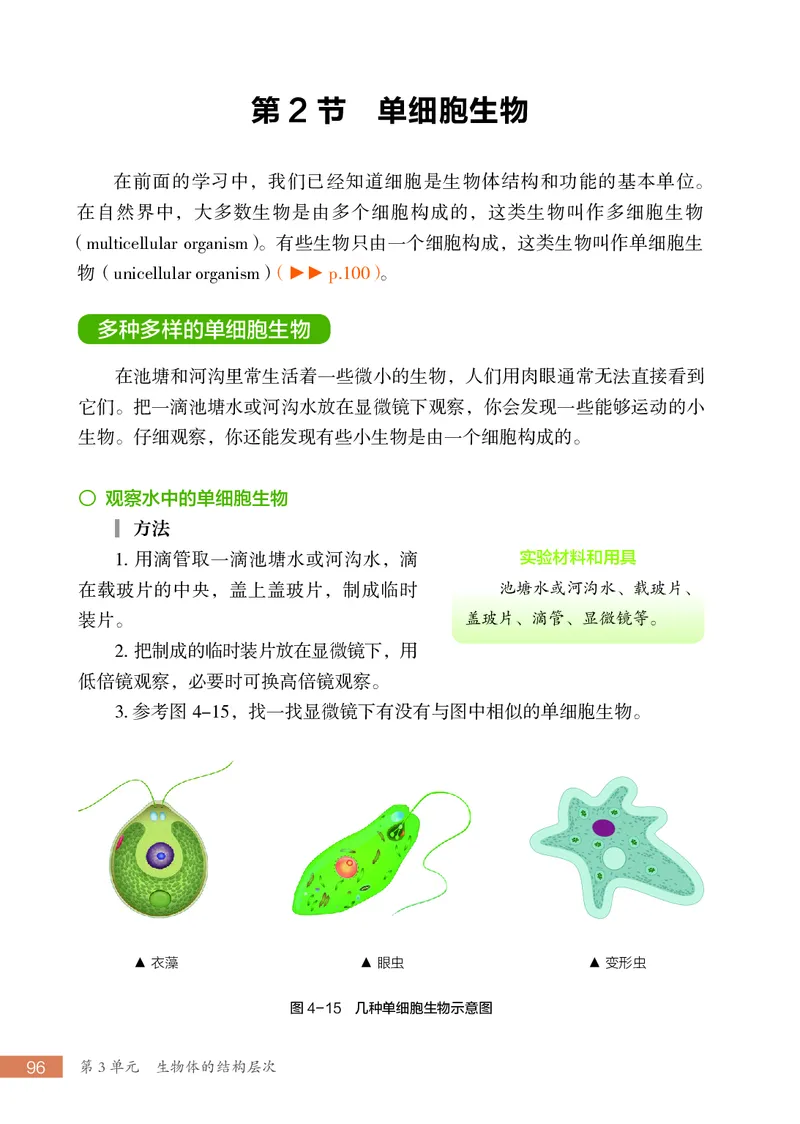 苏科版7年级生物上册高清教材_4-教培资料-26年最新资料-同步更新_初中高中教资_03科三专项（进去保存报考的学科即可）_02科三专项（笔记真题思维导图教学设计版本二）