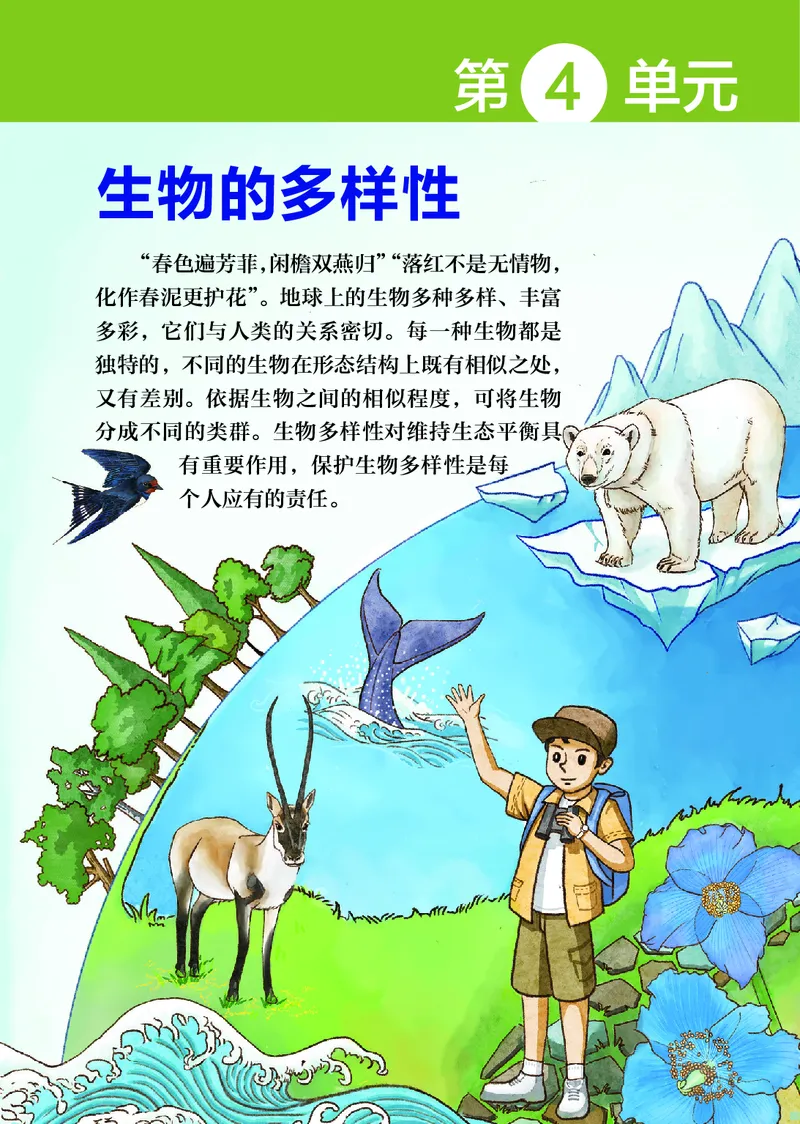 苏科版7年级生物上册高清教材_4-教培资料-26年最新资料-同步更新_初中高中教资_03科三专项（进去保存报考的学科即可）_02科三专项（笔记真题思维导图教学设计版本二）