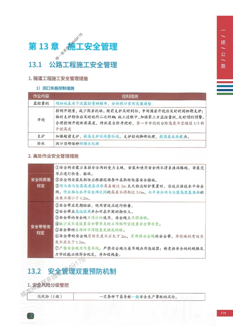 2025年一建-公路-四色笔记高清_2026年一级建造师_2026年一建公路_2025年一建公路SVIP_01-精华文档✿电子教材✿历年真题_16-公路《新版-四色笔记》SMR推荐