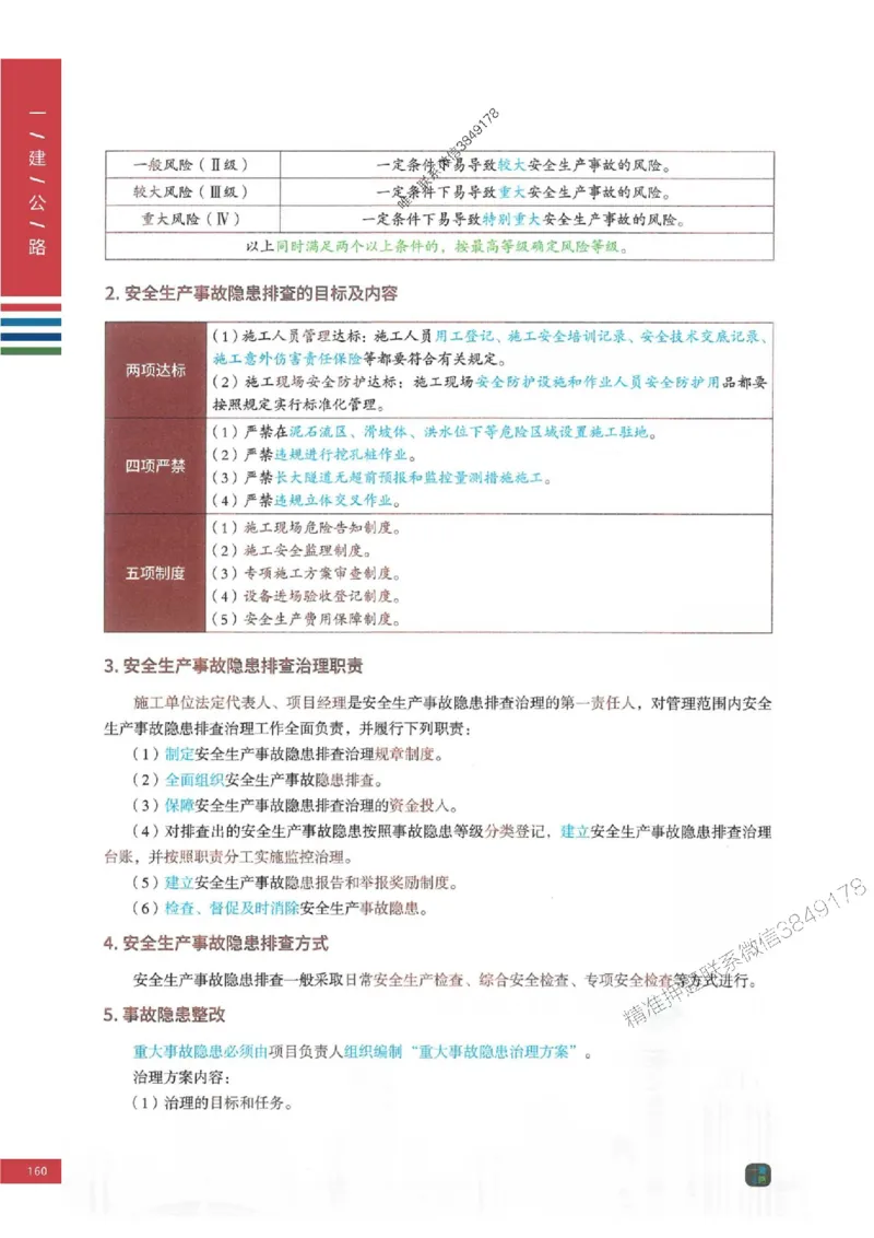 2025年一建-公路-四色笔记高清_2026年一级建造师_2026年一建公路_2025年一建公路SVIP_01-精华文档✿电子教材✿历年真题_16-公路《新版-四色笔记》SMR推荐