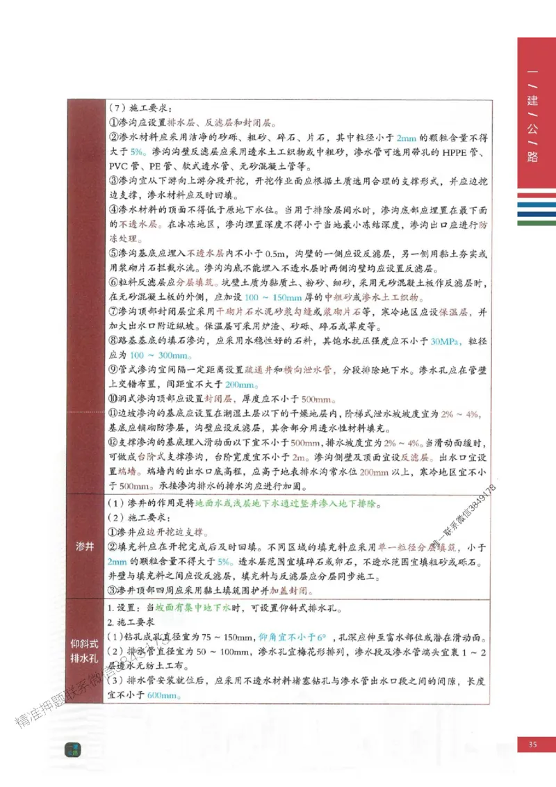 2025年一建-公路-四色笔记高清_2026年一级建造师_2026年一建公路_2025年一建公路SVIP_01-精华文档✿电子教材✿历年真题_16-公路《新版-四色笔记》SMR推荐