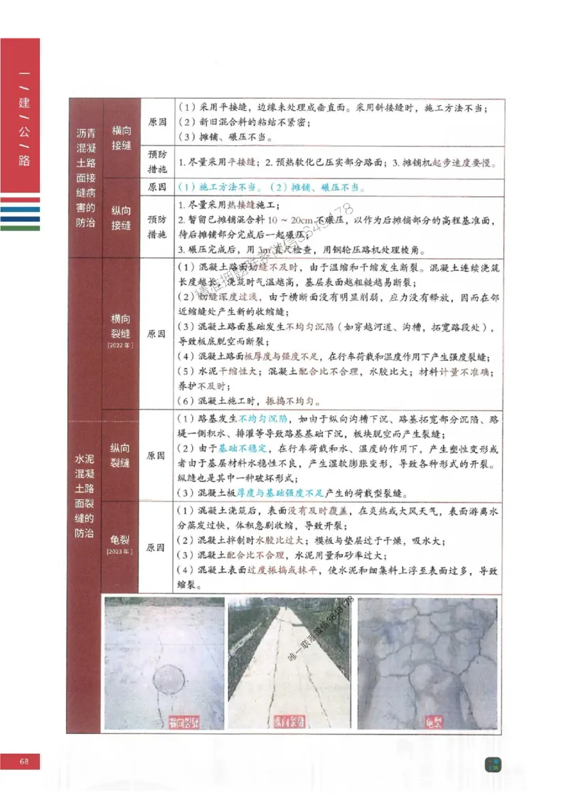 2025年一建-公路-四色笔记高清_2026年一级建造师_2026年一建公路_2025年一建公路SVIP_01-精华文档✿电子教材✿历年真题_16-公路《新版-四色笔记》SMR推荐