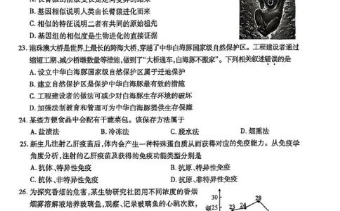 2025苏州中考生物真题及答案_2025全国各地《中考真题试卷及答案》_2025苏州中考真题及答案