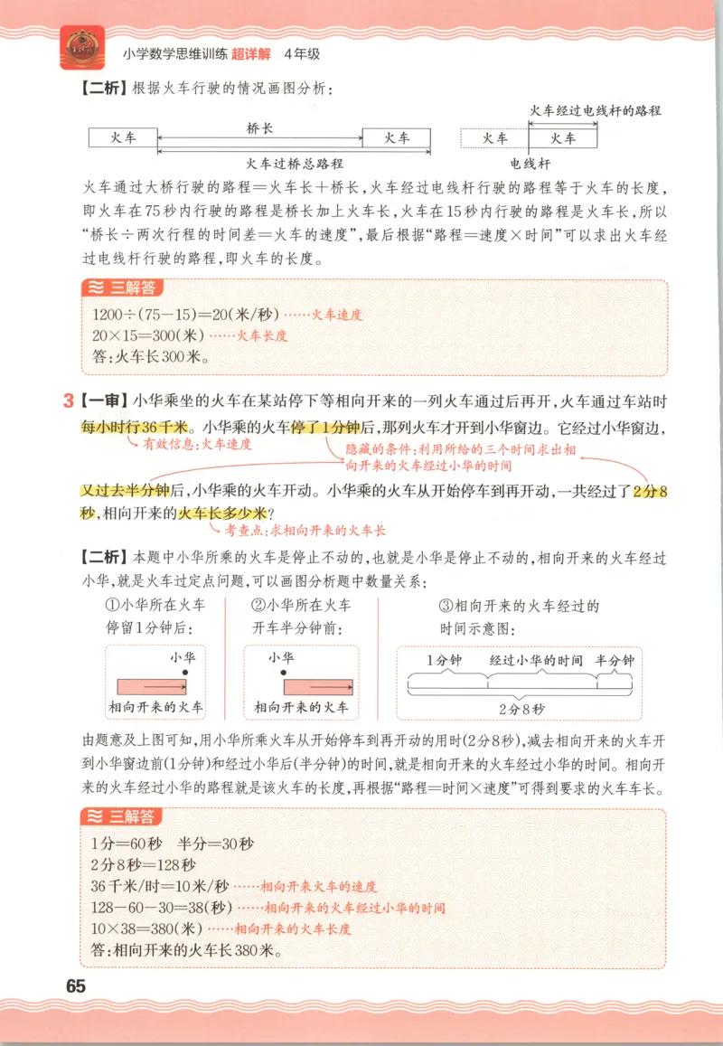 答案_25秋小学语数英习题试卷_数学_25秋《王朝霞数学思维训练超详解》1-6年级上_王朝霞数学思维训练超详解4