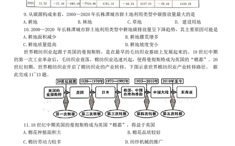 湖南省娄底市2023-2024学年高三上学期1月期末地理试题_2024届湖南省娄底市高三上学期期末考试_湖南省娄底市2024届高三上学期期末考试地理
