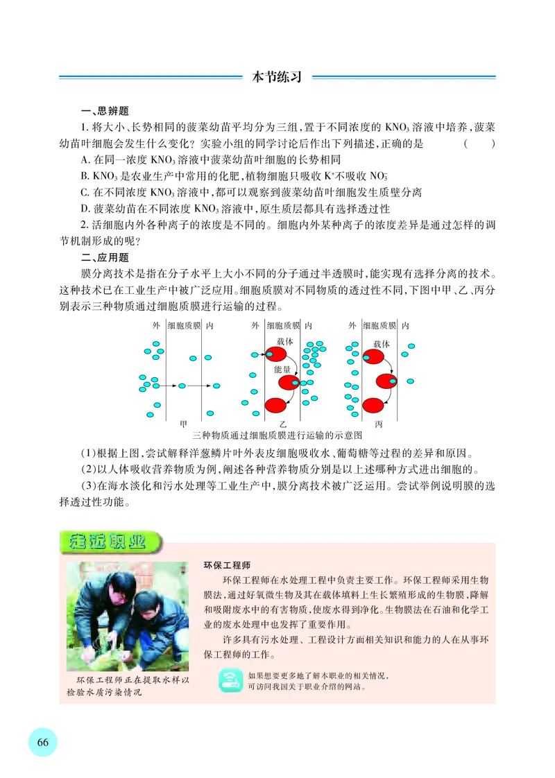 苏教版生物必修1高清教材_4-教培资料-26年最新资料-同步更新_初中高中教资_03科三专项（进去保存报考的学科即可）_02科三专项（笔记真题思维导图教学设计版本二）