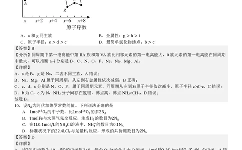 广东化学-答案_1.高考2025全国各省真题+答案_00.2025各省市高考真题及答案（按省份分类）_4、广东卷（9科全）_5.化学