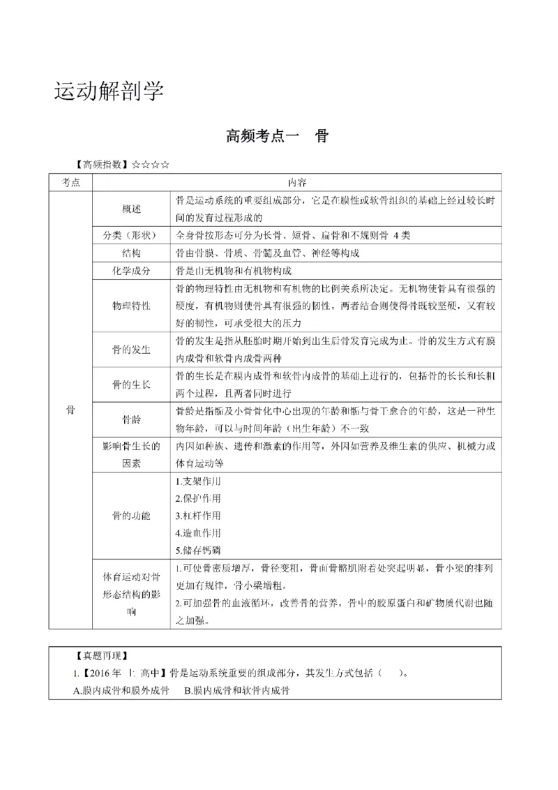 考前必背｜高中教资《体育》最全考点背诵笔记与模版，一遍上岸_4-教培资料-26年最新资料-同步更新_初中高中教资_03科三专项（进去保存报考的学科即可）