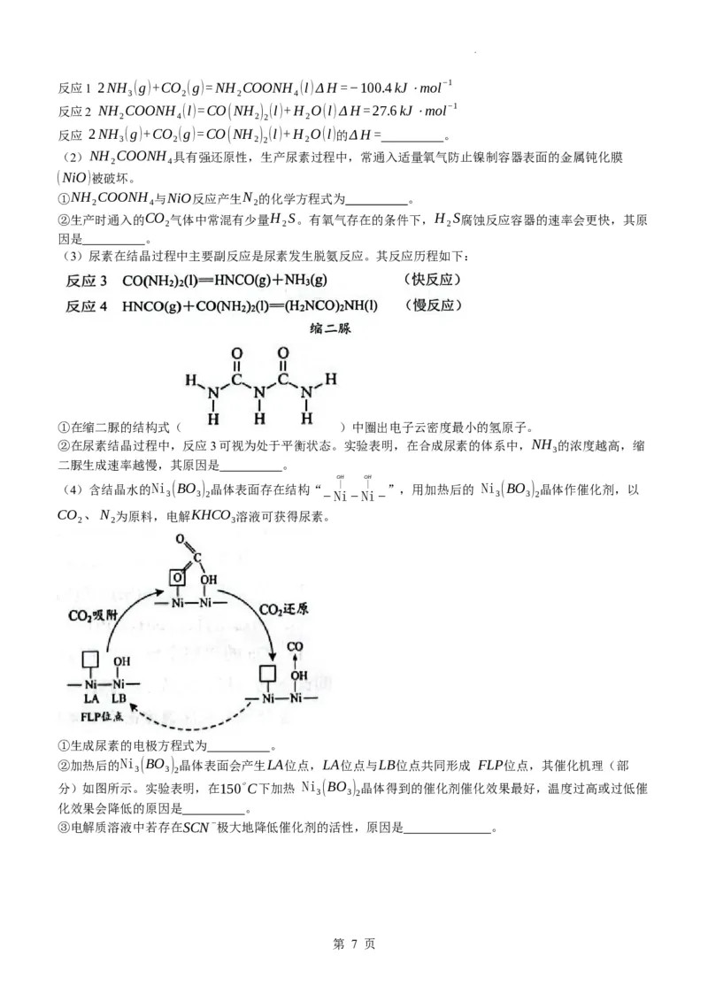 江苏省苏州市2024届高三上学期1月期末学业质量阳光指标调研化学_2024届江苏省苏州市高三上学期1月期末学业质量阳光指标调研