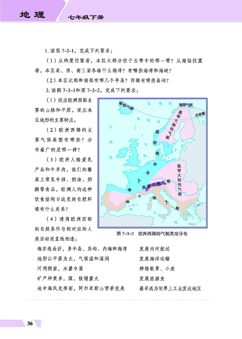 科普版7年级地理下册高清教材_4-教培资料-26年最新资料-同步更新_初中高中教资_03科三专项（进去保存报考的学科即可）_02科三专项（笔记真题思维导图教学设计版本二）