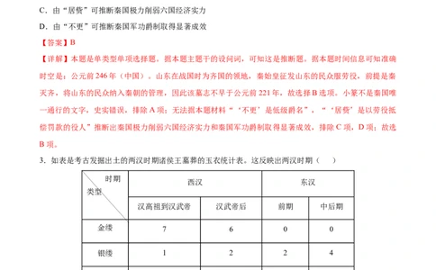 历史02（16+3模式）（全解全析）_学易金卷丨2024年1月&ldquo;七省联考&rdquo;考前猜想卷_历史02（含考试版+全解全析+参考答案+答题卡）