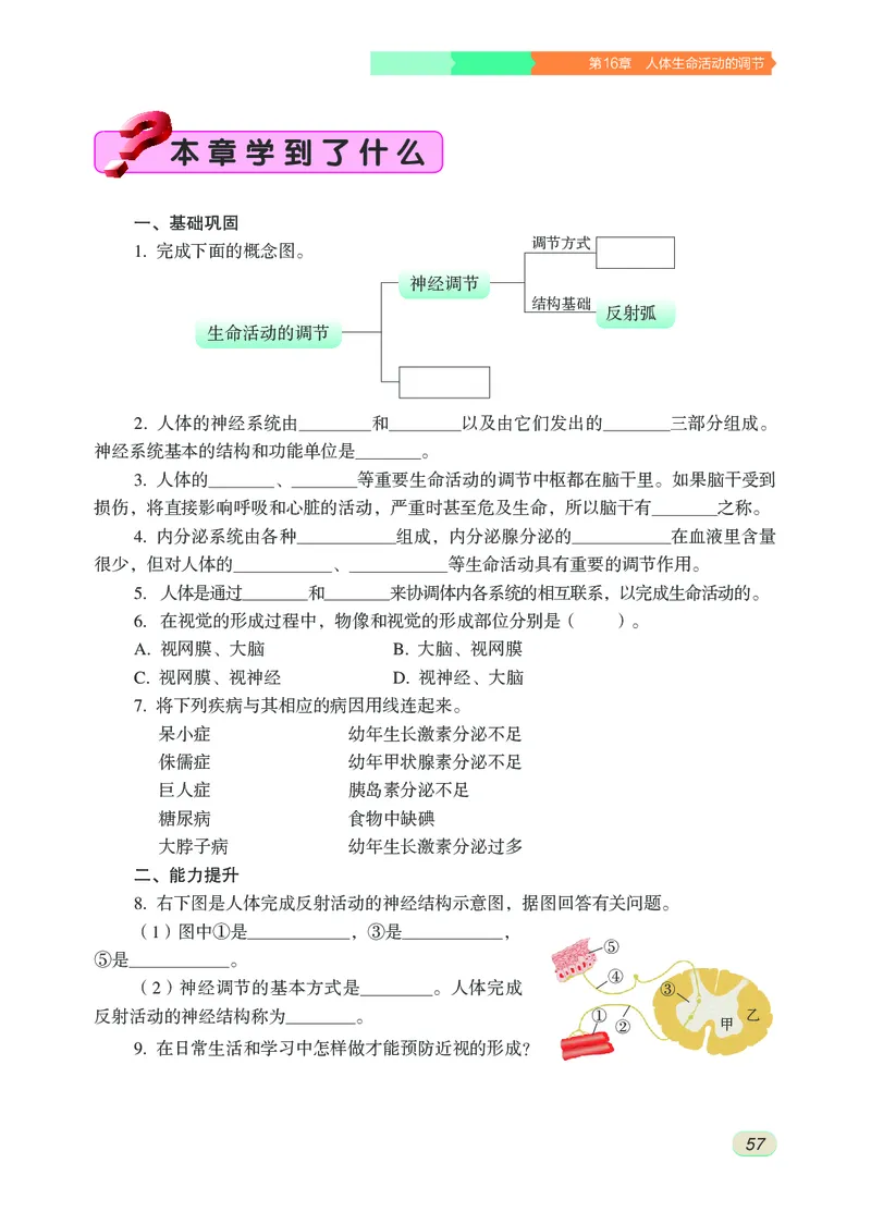 苏科版8年级生物上册高清教材_4-教培资料-26年最新资料-同步更新_初中高中教资_03科三专项（进去保存报考的学科即可）_02科三专项（笔记真题思维导图教学设计版本二）