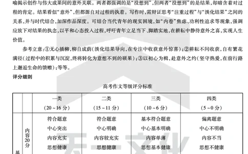 语文高二下期末答案_2025年7月_250705天一大联考&middot;河南省2024-2025学年（下）高二年级期末考试（全科）_7.2-3高二下期末答案